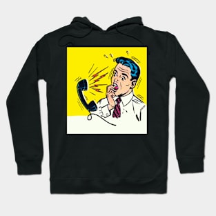 Vintage Phone Advert Hoodie